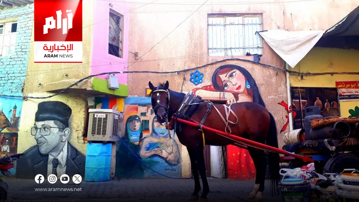 جداريات فنية تزين بغداد.. قصة تطوع عراقية “ملهمة”