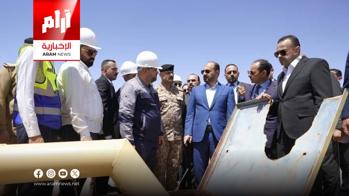 افتتاح مشروع ماء الصحراء الغربية لإيصال المياه إلى قضاء الرطبة