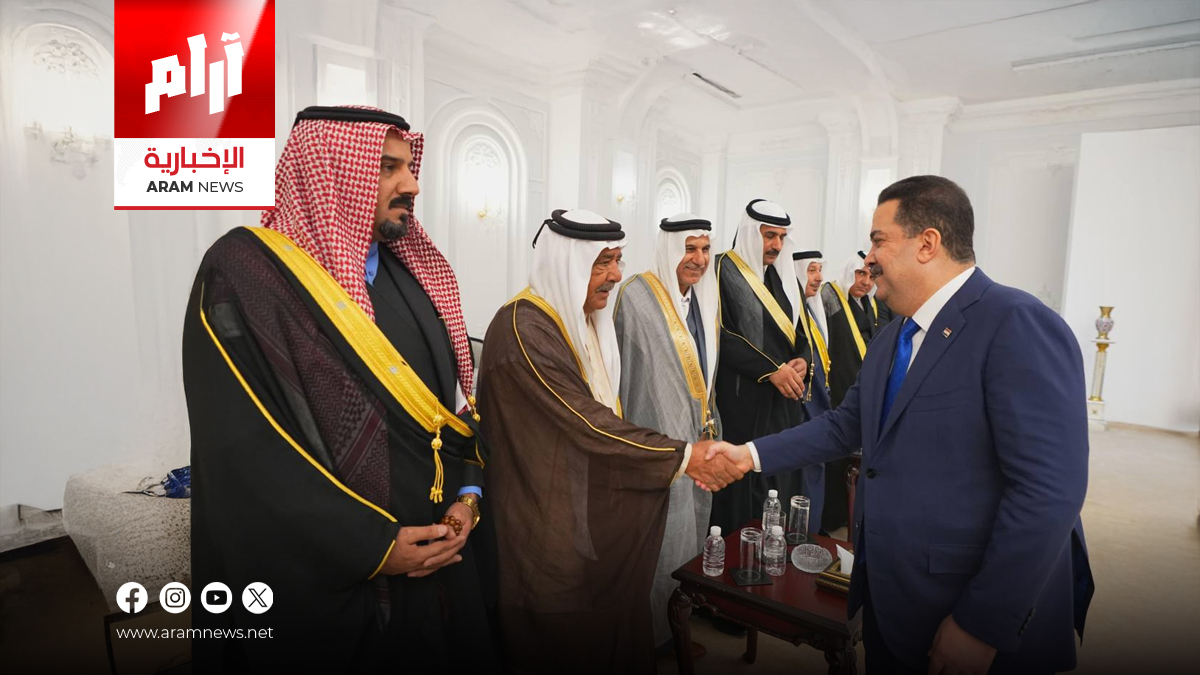 السوداني يستقبل شيوخ ووجهاء عشائر شمال بغداد ويؤكد: العراق في المسار الصحيح