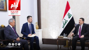 السوداني يستقبل أمين مجلس الأمن الفدرالي الروسي في بغداد