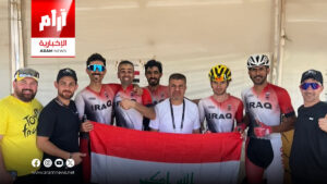عبد الأمير يتوج ذهباً وفضة في بطولة آسيا للدراجات
